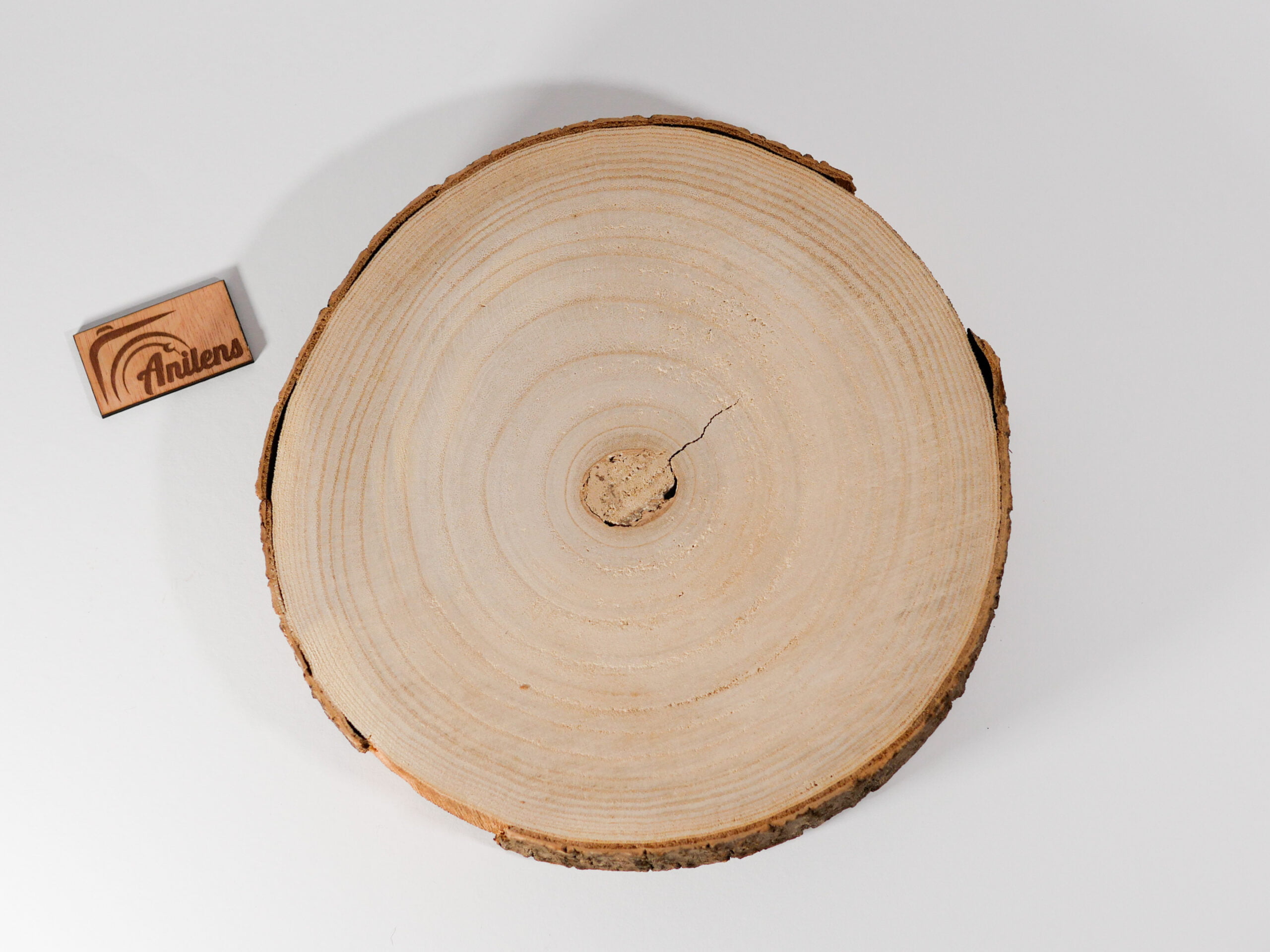 Houten Schijf - Familie Geboortebloemen - Afbeelding 3